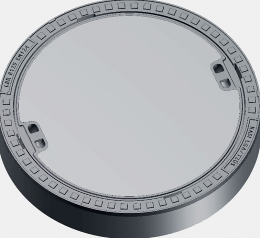 Schachtabdeckung 12,5t ohne Ventilation