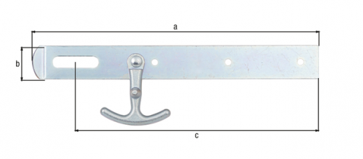 Überfalle,mit Haken,disp,250x30