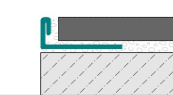 Fliesenschiene L-Profil PVD 250cm x 10mm