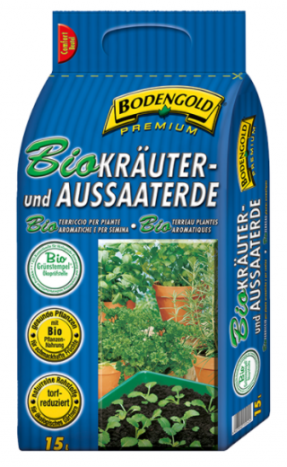 Ziegler Bodengold Aussaaterde/Kräuter