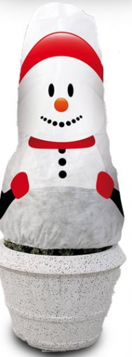 Winterschutz Vlieshaube Schneemann B 130