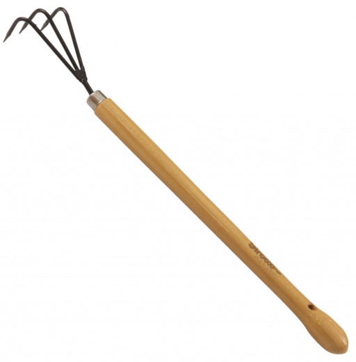 Grubber mit drei Zinken, lang