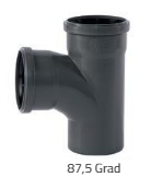 HTsafeEA Abzweig DN/OD 75/75 87,5 Grad