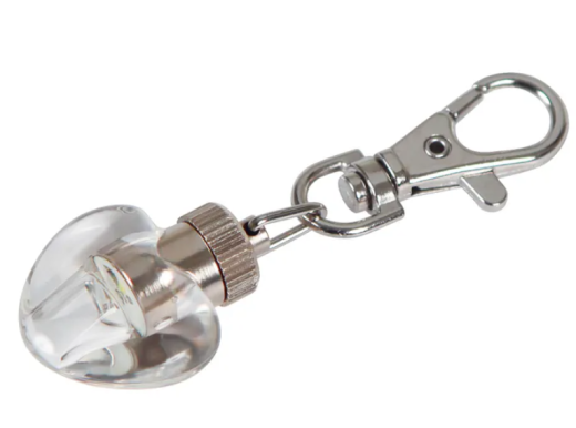 Maxi Safe Herz-Leuchtanhänger LED, klar