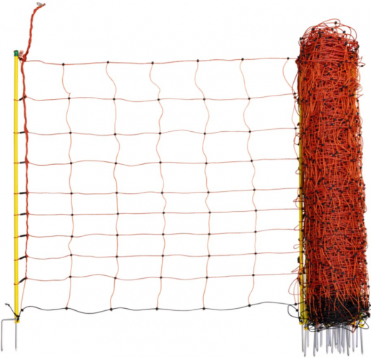 OviNet Schafnetz orange Höhe: 108 cm - D