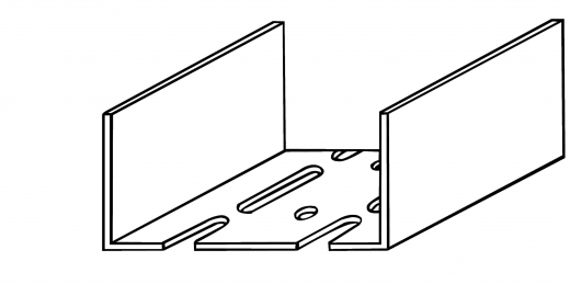 Trockenbau UA-Profil 100mm x 2mm
