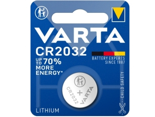 Knopfzelle Lithum CR2032 3V 230mAh
