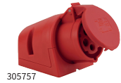 CEE WANDSTECKDOSE IP 44 16 A