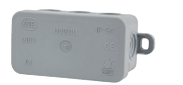 AUFPUTZ-ABZWEIGKASTEN IP54 75X37X40 MM