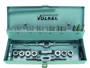 GEWINDE-SCHNEIDZEUG-SATZ M 3-12 HSS-G