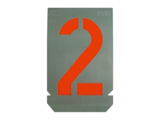 SIGNIERSCHABLONEN-SATZ ZAHLEN 200 MM