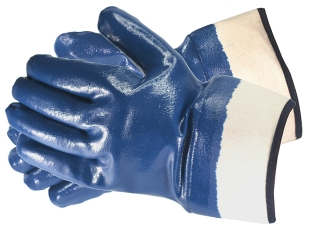 HANDSCHUHE NITRIL BLAU GR. 10