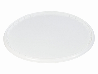 DECKEL FÜR EIMER OVAL WEISS 12 LTR