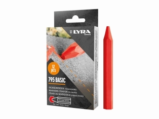 SIGNIERKREIDE 11 MM ROT (12-ST-PACK)