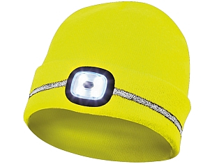 LED - WINTERMÜTZE GELB