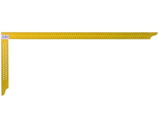 ZI-WINKEL GELB MIT LOCH + SKALA 800 MM