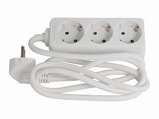 STECKDOSEN-LEISTE 3-FACH