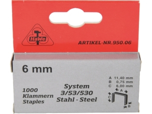 TACKERKLAMMERN 8 MM 1000 ST. SYSTEM