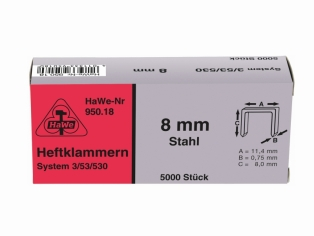 TACKERKLAMMERN 10MM 5000 ST. SYSTEM