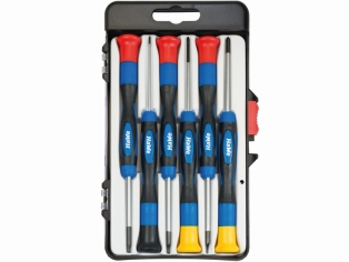 PRÄZ.-SCHRAUBENDREHER-SATZ 6 TLG. +/-/TX