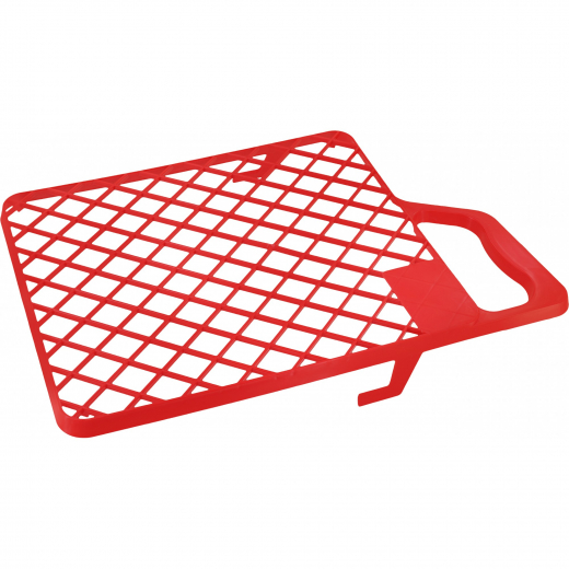 Abstreifgitter 20x24cm, rot,