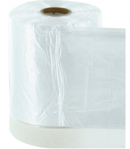 Folie mit Kreppklebeband,