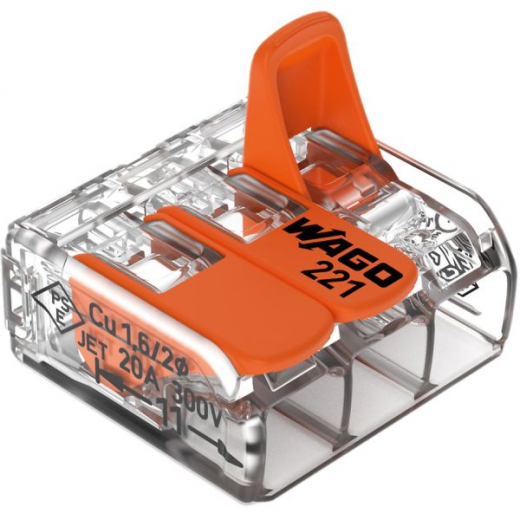 Hebeklemme WAGO 221-413