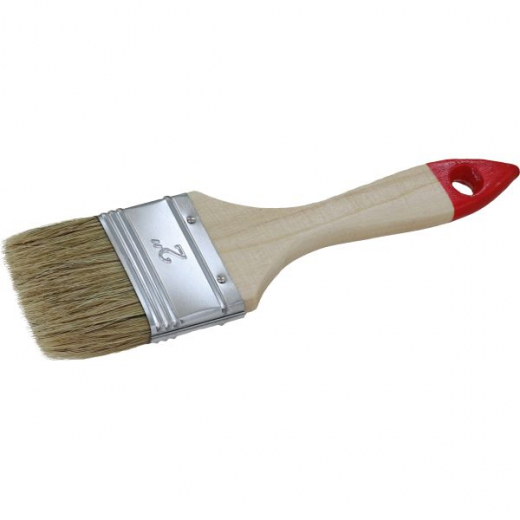 Flachpinsel 75mm, Naturborste,