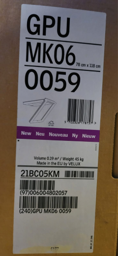 Dachfenster Velux GPU MK06 0059