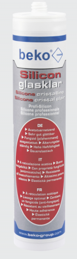 Beko Silicon glasklar - transparent