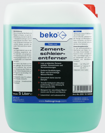 Beko TecLine Zementschleierentferner 5 l