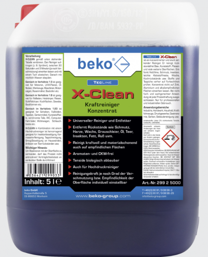 Beko TecLine X-Clean Kraftreiniger