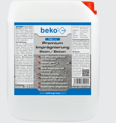 Beko TecLine Premium-Imprägnierung
