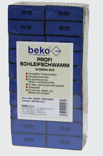 Beko Profi-Schleifschwamm Korn 180