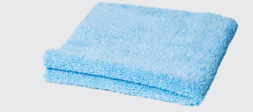 Microfasertuch, 40 x 40 cm, Farbe: blau,