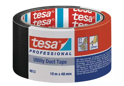 tesa Steinband Standard Schwarz