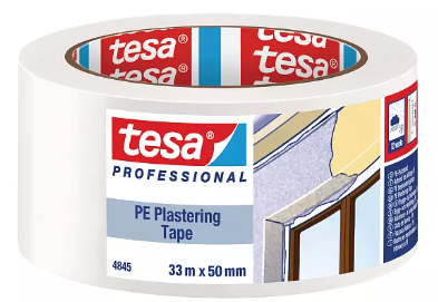 tesa Putzband quergerillt weiß 50