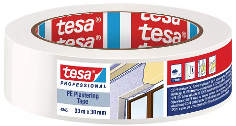 tesa Putzband weiß glatt 30mm
