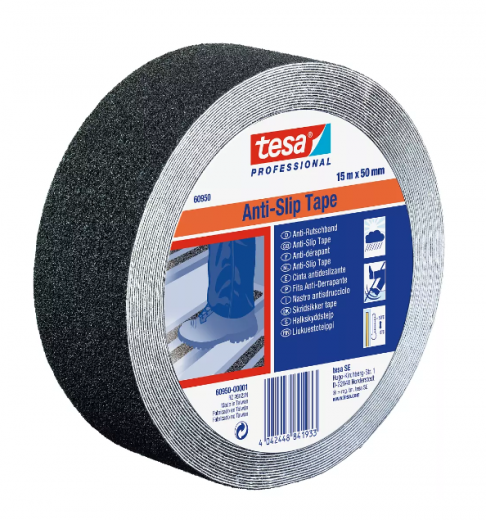 tesa Anti-Rutschband schwarz