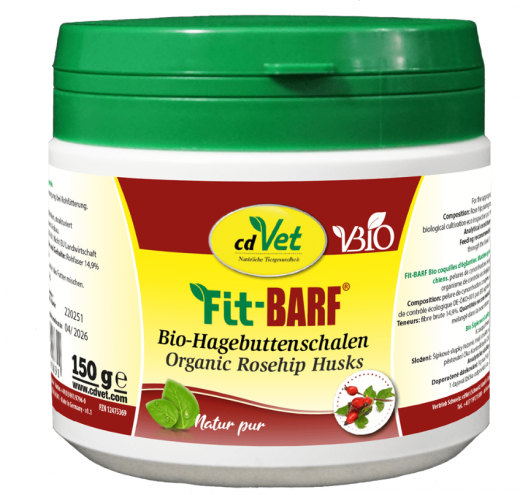 Fit-BARF Bio-Hagebuttenschalen 150g