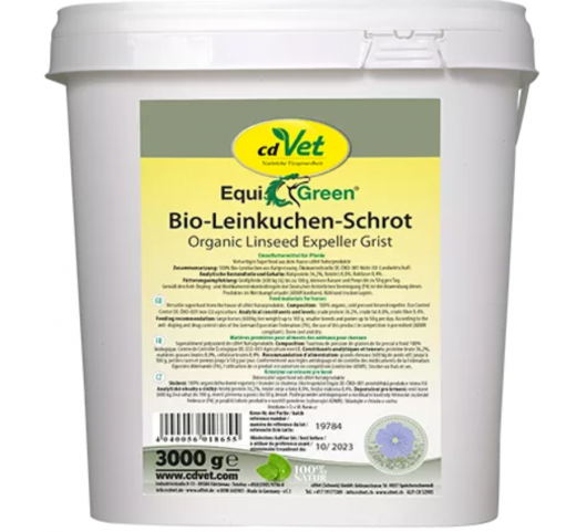 EquiGreen Bio-Leinkuchen-Schrot 3 kg