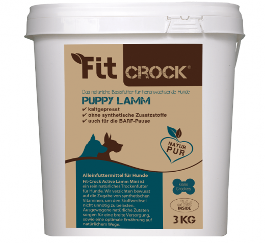 Fit-Crock Puppy Lamm 3 kg