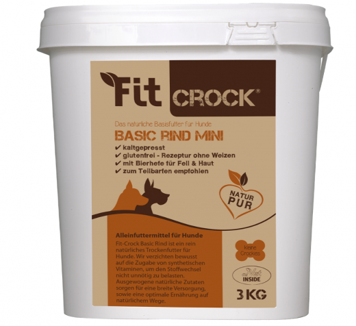 Fit-Crock Basic Rind Mini 3 kg