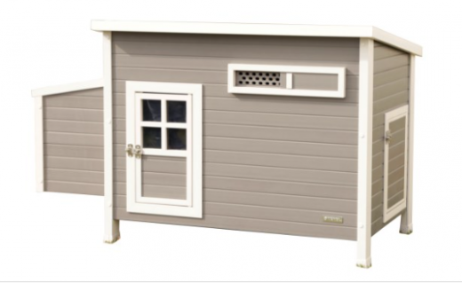 ECO-Kunststoffstall Barney für Hühner, 1