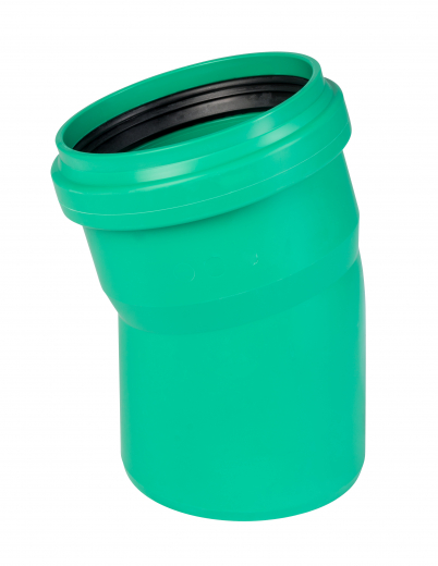 KG 2000-B DN 125 - 15 Grad Bogen