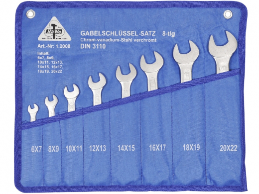 GABELSCHLÜSSEL-SATZ 12-TLG 6-32 HAWE