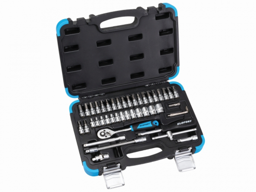 STECKSCHLÜSSELSATZ 1/4 Z 46 TLG. ELOFORT