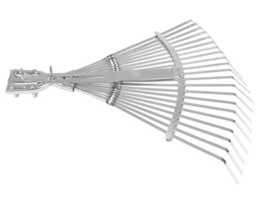 FÄCHERBESEN VERSTELLBAR 21 ZINKEN