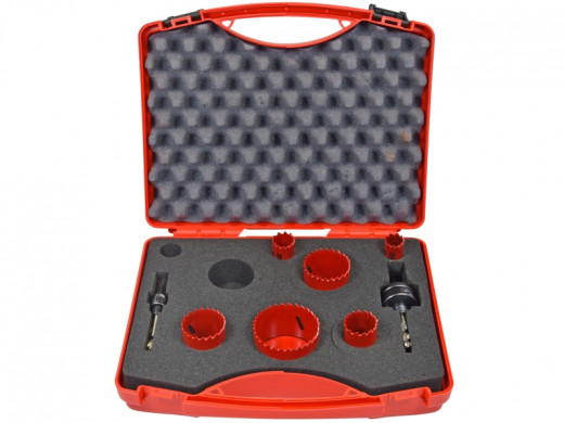 LOCHSÄGEN-SATZ HSS-BI-MET SANITÄR