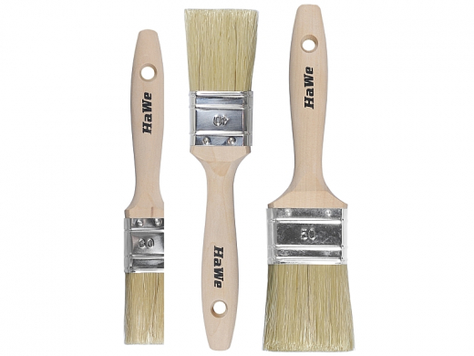 PREMIUM FLACHPINSEL SET 3-TLG.